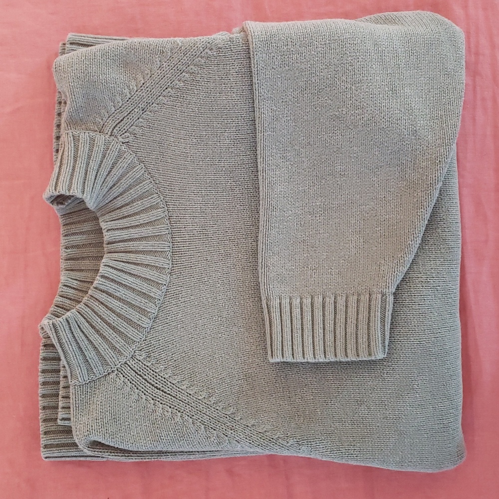 Lands' End Cotton Sweater